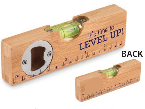 Level with Ruler and Bottle Opener