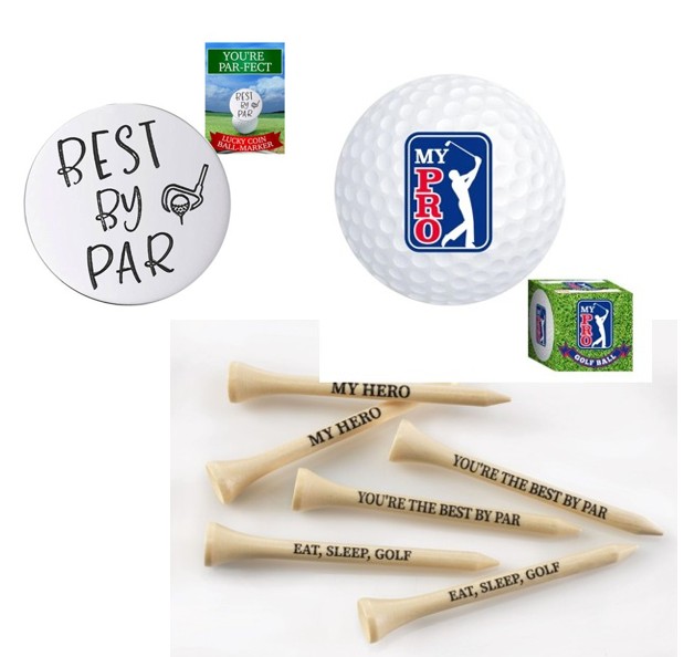 Golf Ball, Golf Tees or Ball Marker