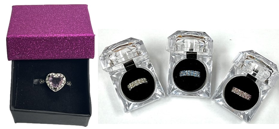 Assorted Women’s Rings in Gift Box