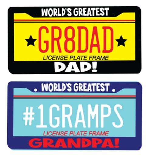 Dad / Grandpa License Plate Frame