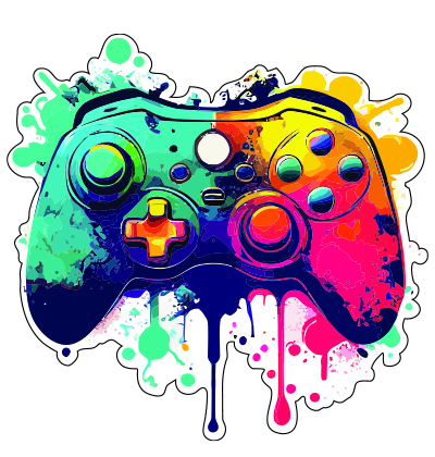 Game Controller Sticker