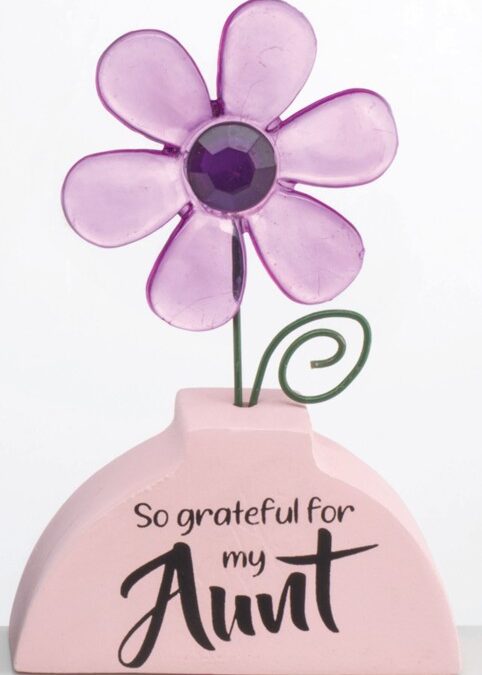 Aunt Flower Figurine