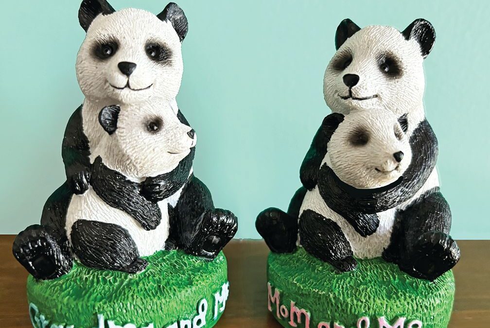 Mom / Grandma Panda Bear Figurine