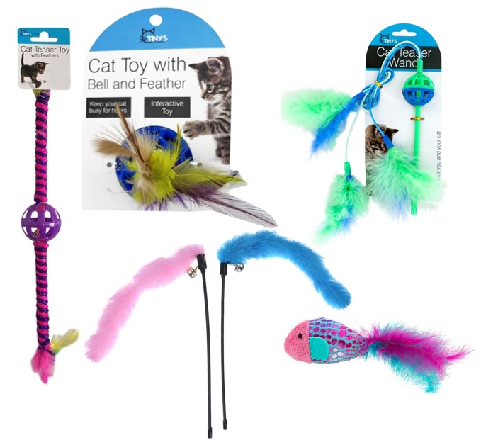 Assorted Cat Toys