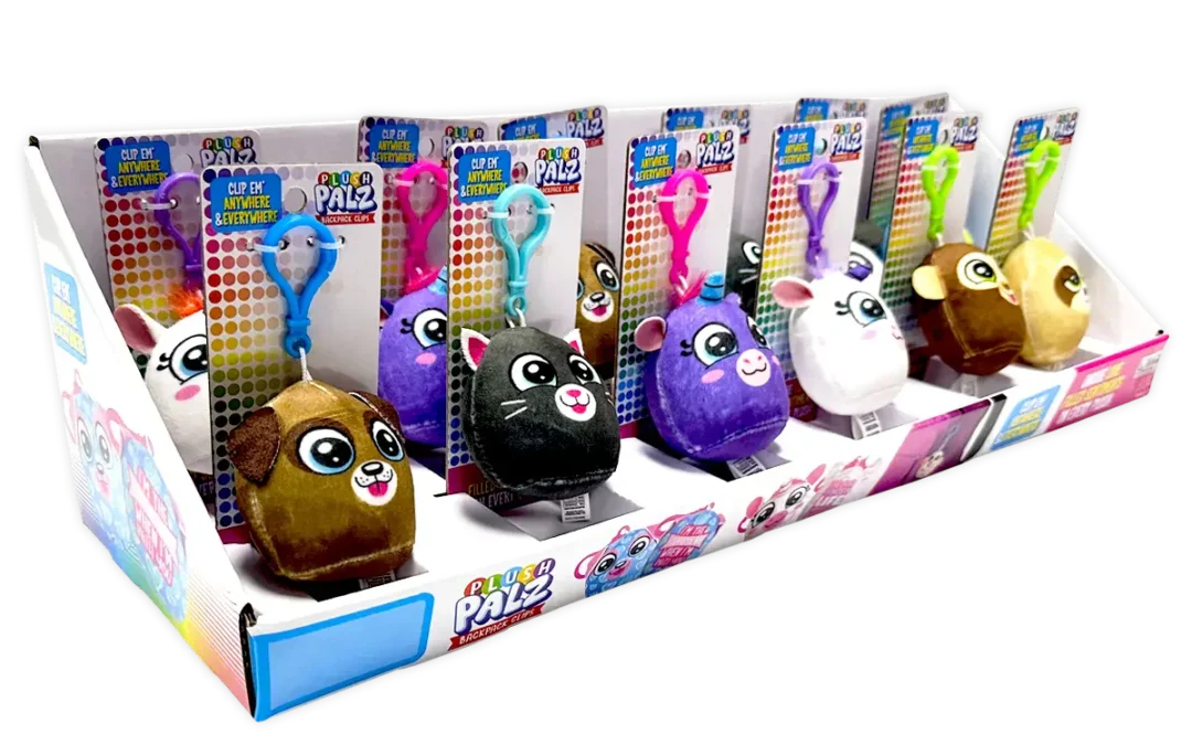 Plush Backpack Clip On