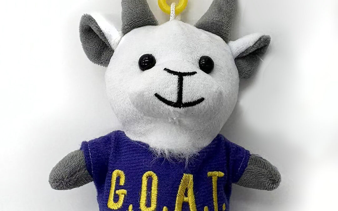 G.O.A.T. Plush Clip On