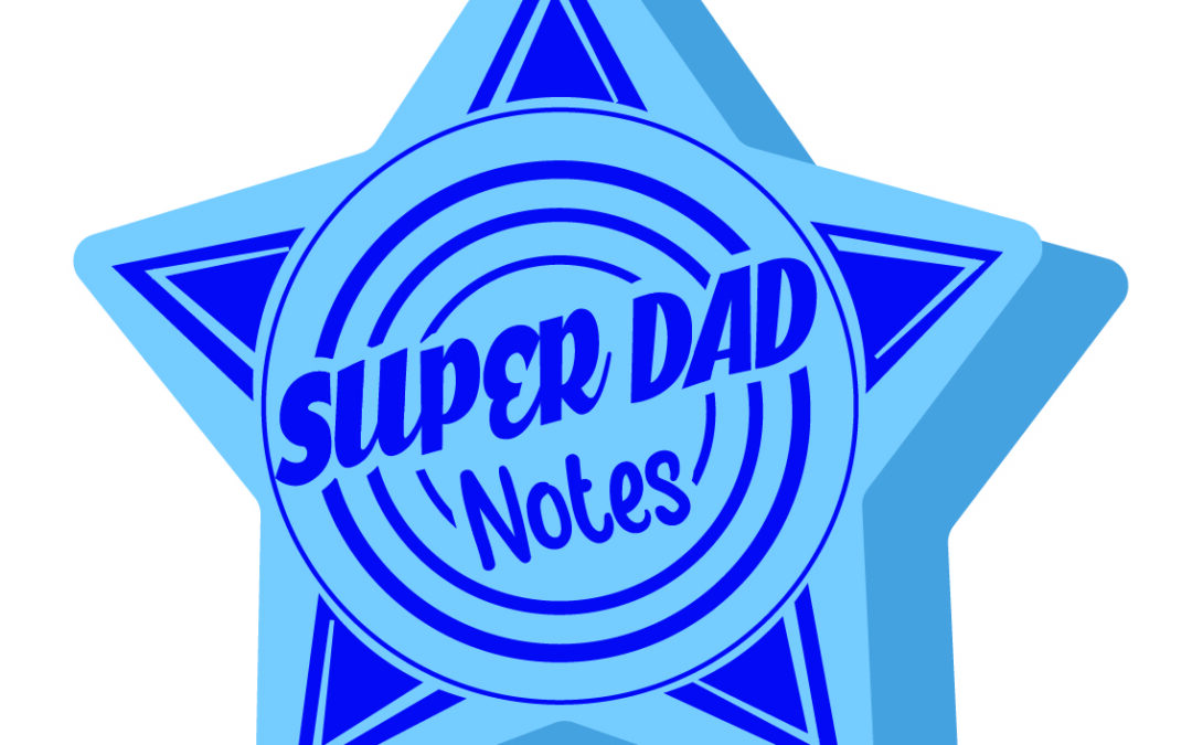 Dad Star Shaped Sticky Notes