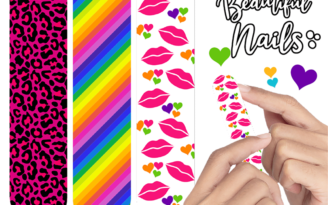 Colorful Mini Nail Files