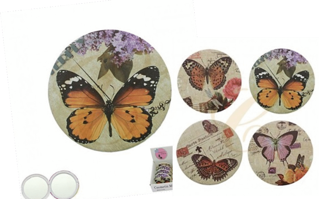 Butterfly Compact Mirror