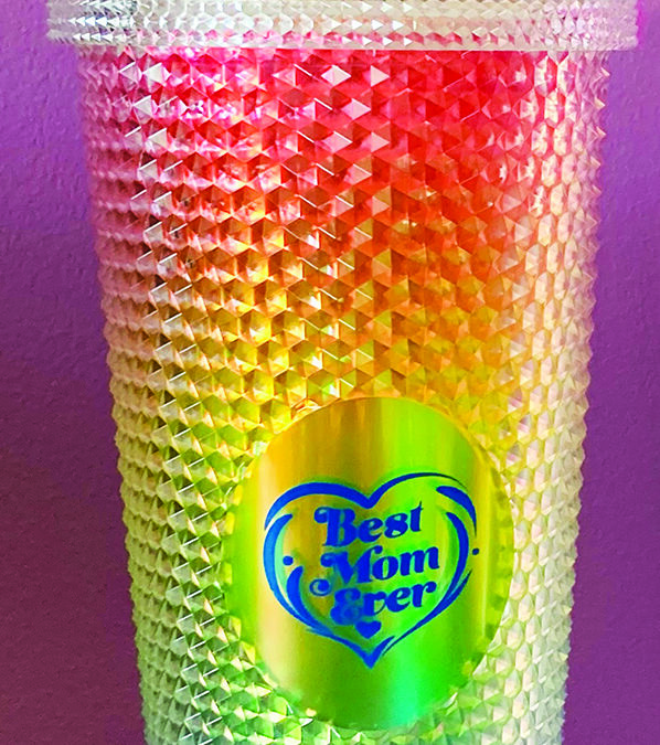 Mom Crystal Travel Tumbler