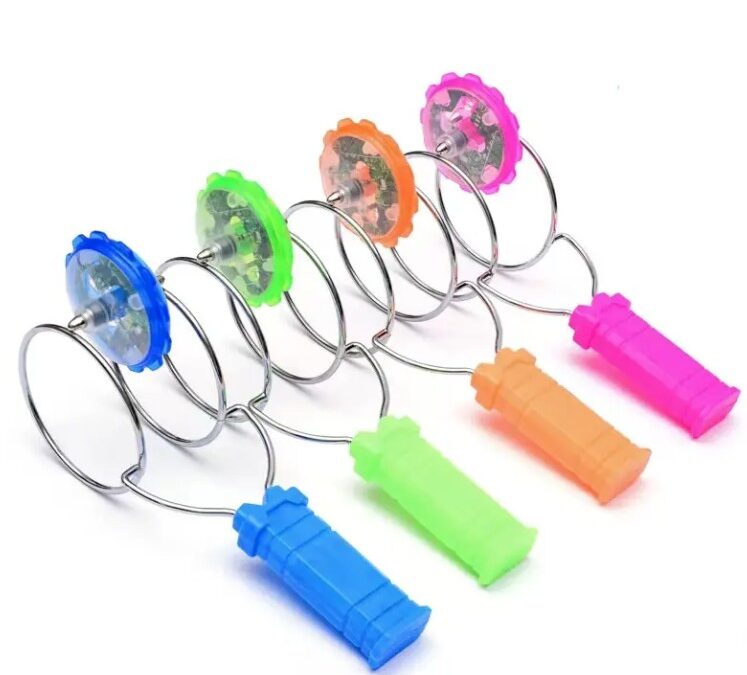 Light Up Magnetic Wheel Toy