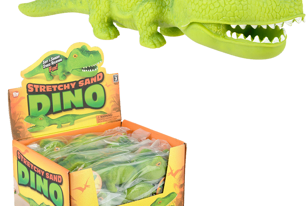 Stretchy Sand Dinosaur