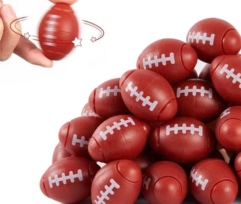 Football Shape Fidget Spinner